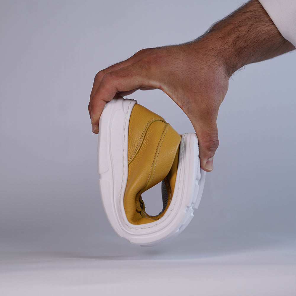 Mocassin Oscar Jaune *