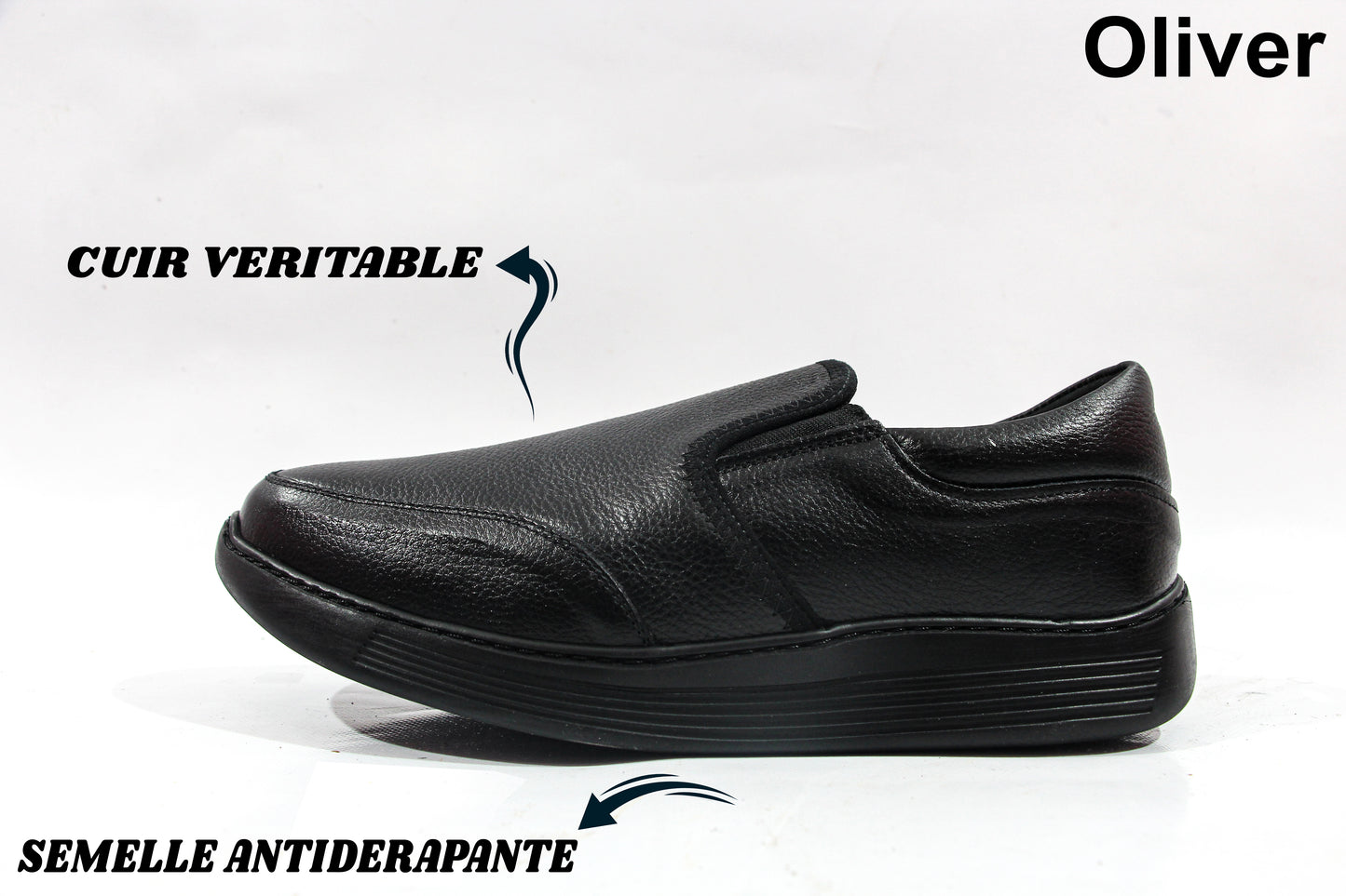 Espadrille Confortable Noir 104