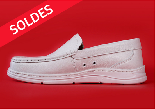 Mocassin Oscar Blanc *
