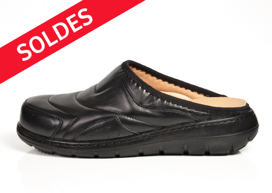 Sabot femme confort  Noir